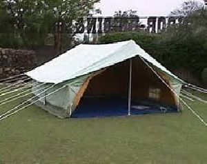 emergency relief tent