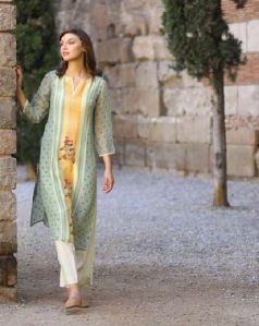 Natural Fibre Elegant Kurtis