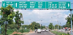 Overhead Gantry Sign Boards