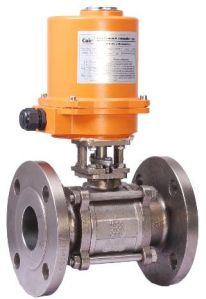 Motorized Ball Valve flange end