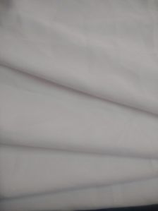 Polyester Crepe White Fabric