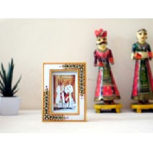 Hand Painting Marble Photo Frame