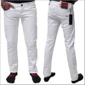 Mens White Jeans