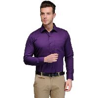 Purple Cotton Shirt