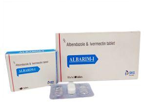 ALBENDAZOLE 400 MG + IVERMENTIN 6 MG Tablets