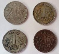 Indian Old Coins Of Rupees