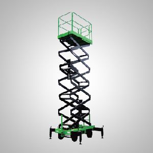 Push Around Scissor Lift