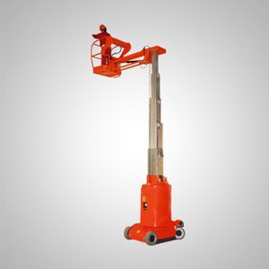 Wheeled Mast Boom Lift