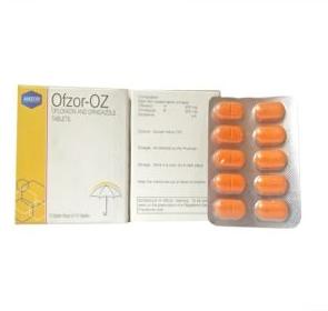 500 Mg Ornidazole tablets