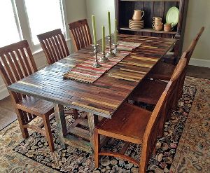 Recycled Dining Table Set