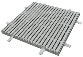 Press Lock Metal Grating