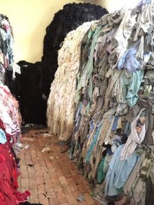 waste wool cloth