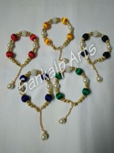 silk thread bracelets