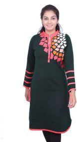 Green Print Designer Kurti