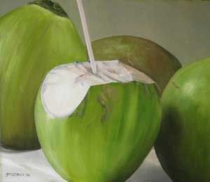 Fresh Green Coconut