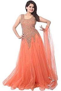 Ladies Designer Net Gown