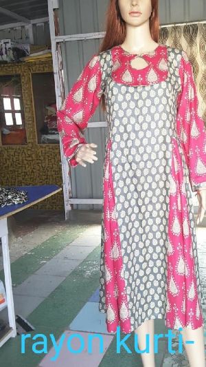 rayon kurtis