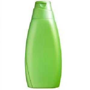 plastic shampoo bottles