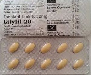 Lilyfil (Tadalafil) 20 mg Tablets