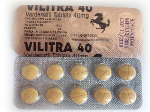 Vilitra (Vardenafil) 40 mg Tablets