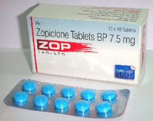Zop (Zopiclone) 7.5 mg Tablets
