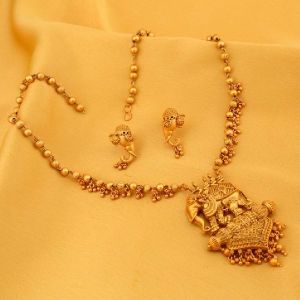 Sukkhi Elephant Matte Finished Necklace Set