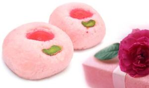 Strawberry Sandesh Sweet