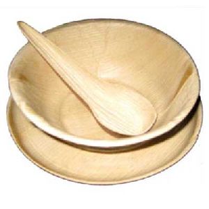 Areca Bowl Spoon Plate