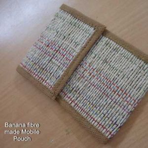 Banana Fiber Mobile Pouch