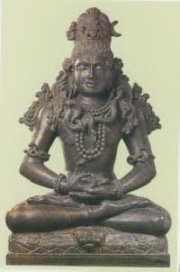 Greyschist Stone Seated Shiva