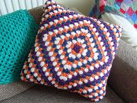 Crochet Cushion Cover