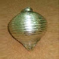 Ribbed Glass Ball