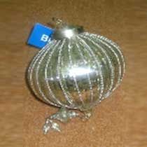 Ribbed Glass Ball