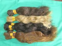 Dyed Bulk Indian Human Hair