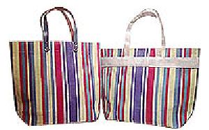 Striped Beach Bag