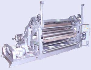 SINGLE FACER PAPER CORRUGATING MACHINE