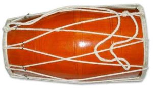 Wooden Dholak