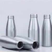 aluminum milk bottle