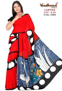 2586 Printed Sarees