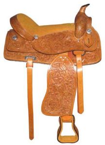 Item Code - CSI-SA-7064 Western Leather Saddle