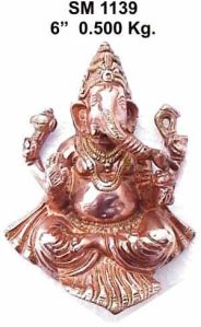 BWH - 07 Brass Wall Hangings (Ganesha)