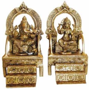 LG-03 Brass Ganesha Statue