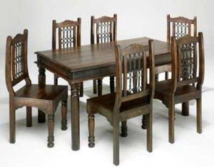 Wooden Dinning Set 02