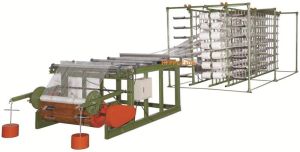 Warping Machine with Cheese Creel