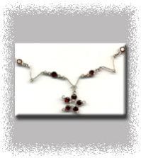 SN -N-15 Silver Necklace