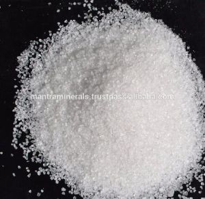 WHITE QUARTZ GRAINS POWDER FROM INDIA