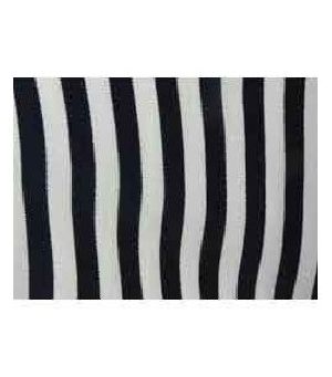 Black and White Stripe Fabric