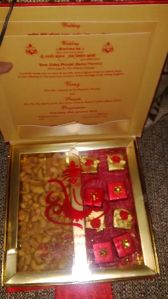 satin dry fruit box