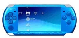 Sony PSP 3000 Vibrant Blue Console