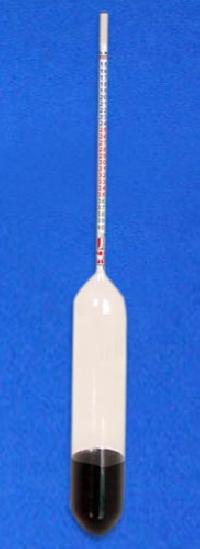 Lactometer Three Colour Scale Front